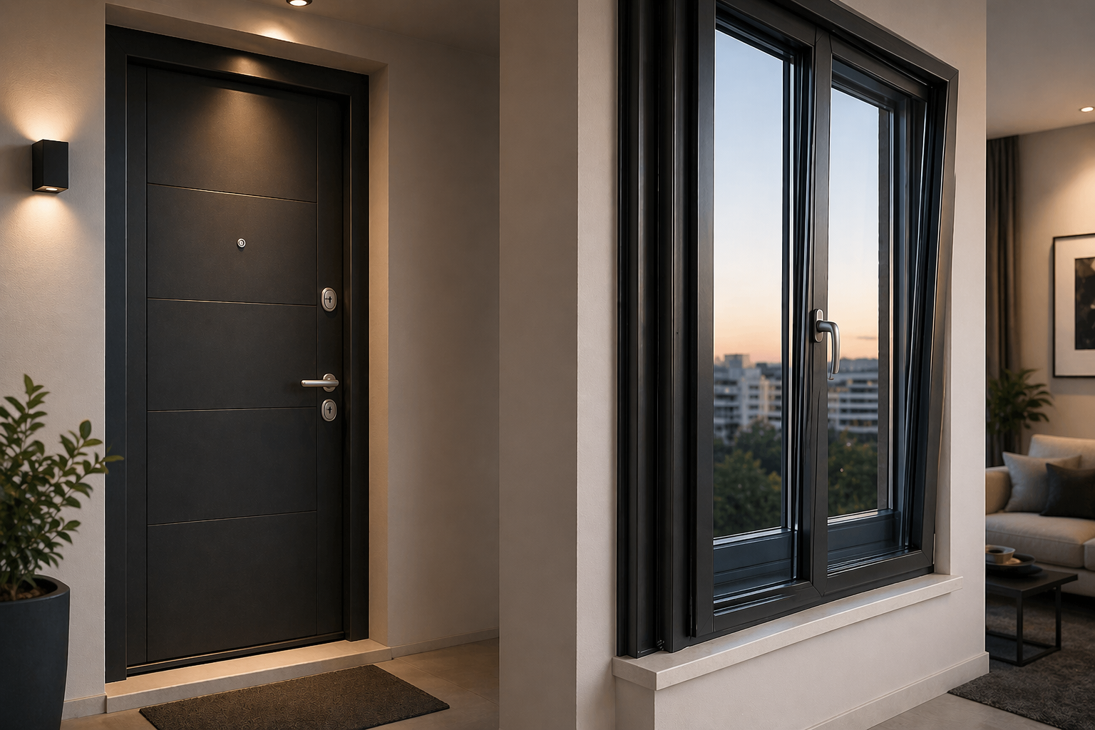 Porte blindate e infissi performanti per proteggere la tua casa